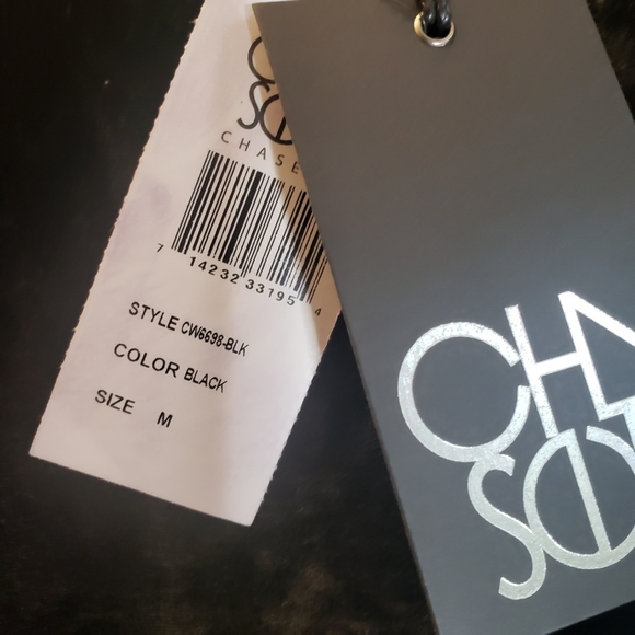 NEW CHASER Mini Dress Black Velvet Party  Boat Neck Cold-Shoulder Long Sleeve - Picture 5 of 11